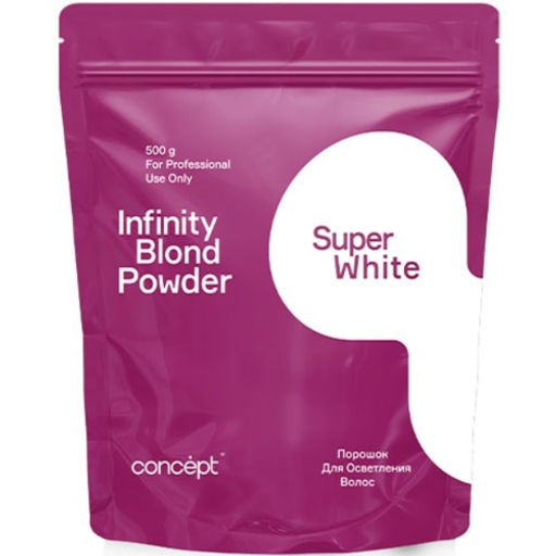 INFINITY Порошок д/осветления волос Super white, 500 г CONCEPT