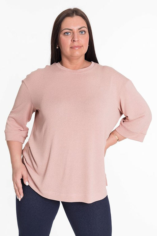 Джемпер М324165а сухая роза - Елена фото 3