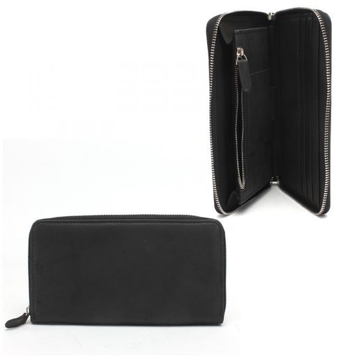 Портмоне/клатч муж Croco ПР-1303 натуральная кожа 2 отд, 8 карм, черный шора (1000) 236733