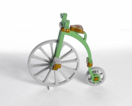Елочная игрушка - Ретро Велосипед 230-2 Classic - Idh фото 2