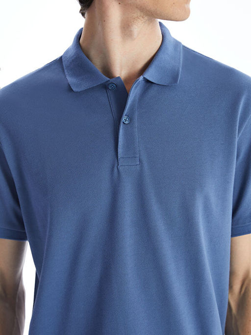 Polo Yaka K?sa Kollu Pike Erkek Ti??rt