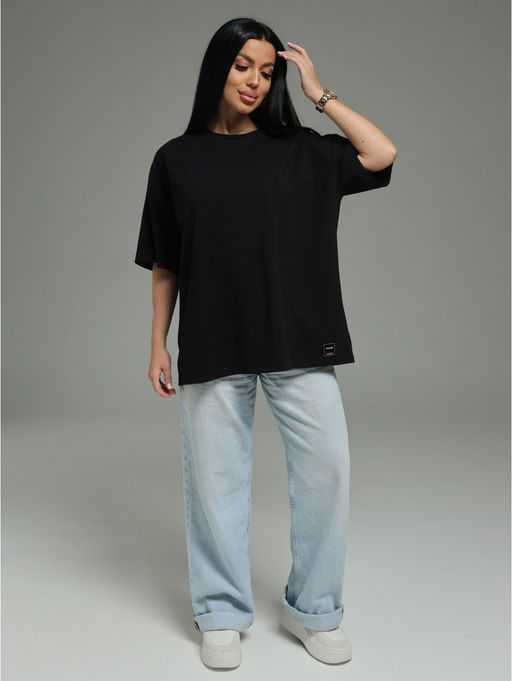 Анита-3 футболка женская (черный)