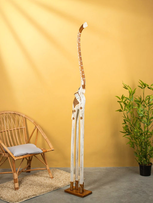 Сувенир «Слон», 28×17×200 см, дерево, белый