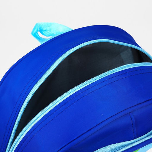 Рюкзак детский на молнии, 3 наружных кармана, цвет синий - Simaland фото 3