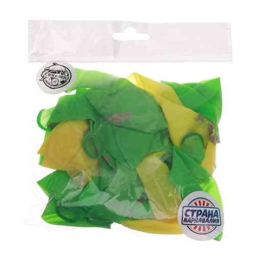 Воздушные шары латексные 12" «Ничего не сбудется», 25 шт., кристалл