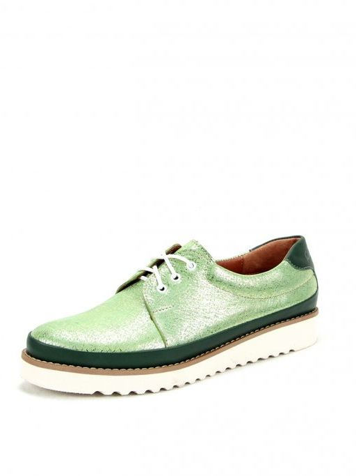Туфли полуботинки EDART 103.man w.green