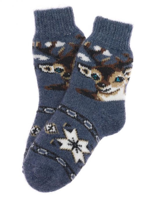 Носки детские "Оленёнок и орнамент" 6713-4