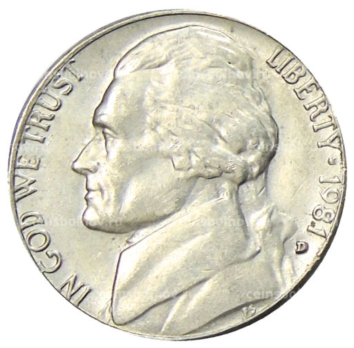 5 центов 1981 года D США