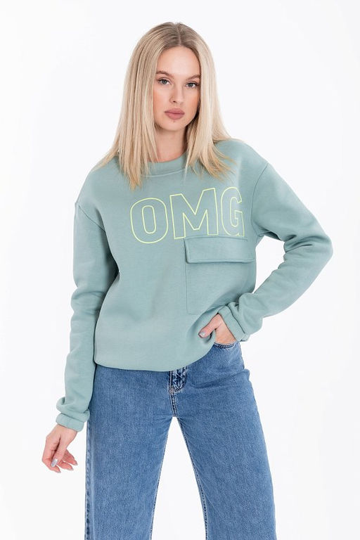 Толстовка М321143Па Полынь - Елена фото 11