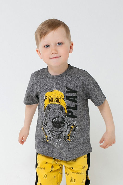 КР 301480/серый меланж к306, фуфайка