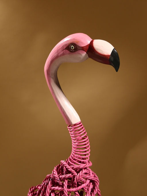 Сувенир плетёный «Фламинго», 30×16×125 см