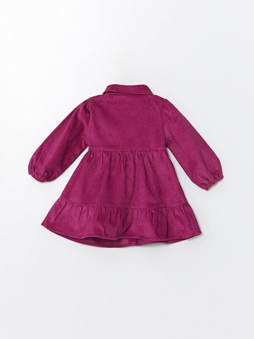 Basic Kadife K?z Bebek Elbise - Waikiki фото 3