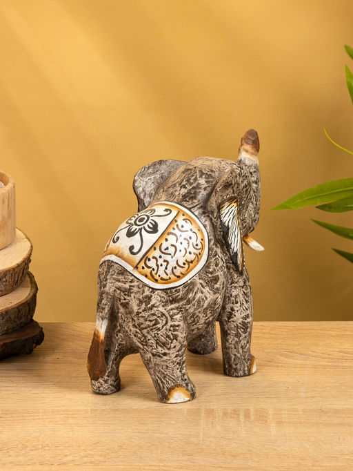 Набор сувенирный «Слоны», 25 см, 20 см, 15 см, дерево, серый
