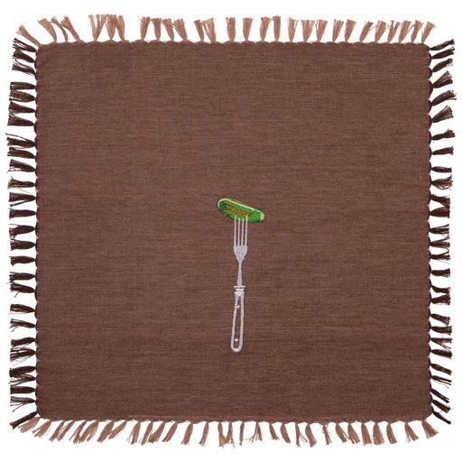 КОМПЛЕКТ САЛФЕТОК ИЗ 4-Х ШТ 40Х40СМ БОН АППЕТИТ,КОРИЧ+БИРЮЗА, 100 - Lefard фото 6