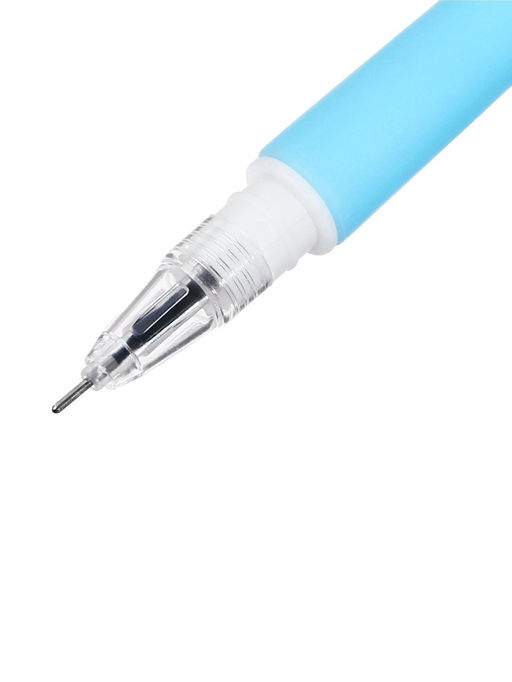 Цена за 2 шт. Ручка-прикол Мак, гелевая, меняет цвет при ультрафиолете, МИКС