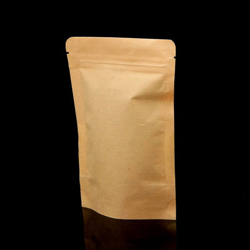 Цена за 50 шт. Пакет Zip-lock Крафт с прямоугольным окном 10?15 см - UPAK LAND фото 2