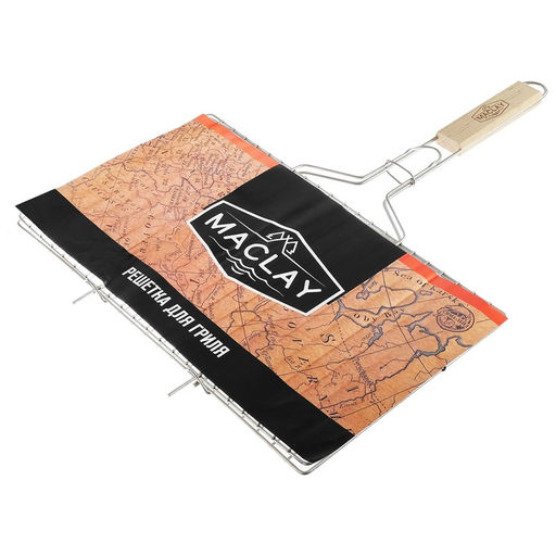 Решётка-гриль для мяса Maclay, 4225 см, нержавеющая сталь  фото 3