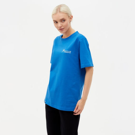 Футболка President Спорт.Гимнастика, размер S, цвет синий