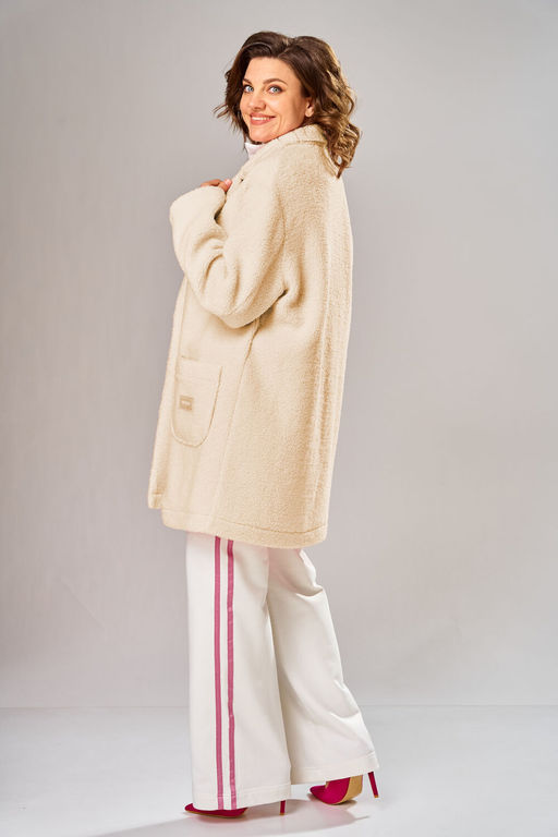 Пальто VN Fashion 1140 бежевый