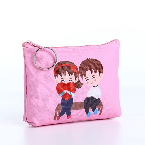 Цена за 2 шт. Кошелёк монетница на молнии, МИКС