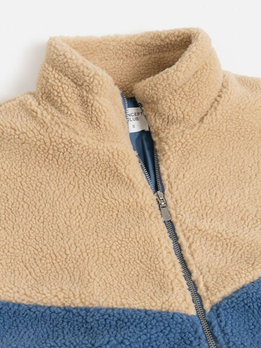 10200130361 Куртка жен. Spiga бежевый-синий - Concept club фото 6