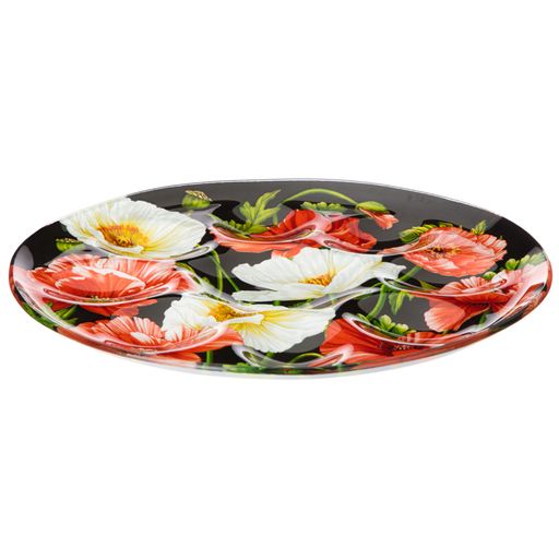 Цена за 6 шт. БЛЮДО ДЛЯ ЯИЦ КОЛЛЕКЦИЯ МАКИ 24,5*24,5*2 СМ - Lefard фото 2