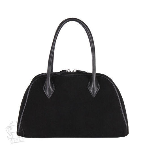 Сумка женская кожаная 88018AA black Polina&Eiterou  в Новосибирске