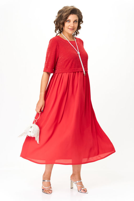 Платье Michel Chic 2173 красный  фото 2