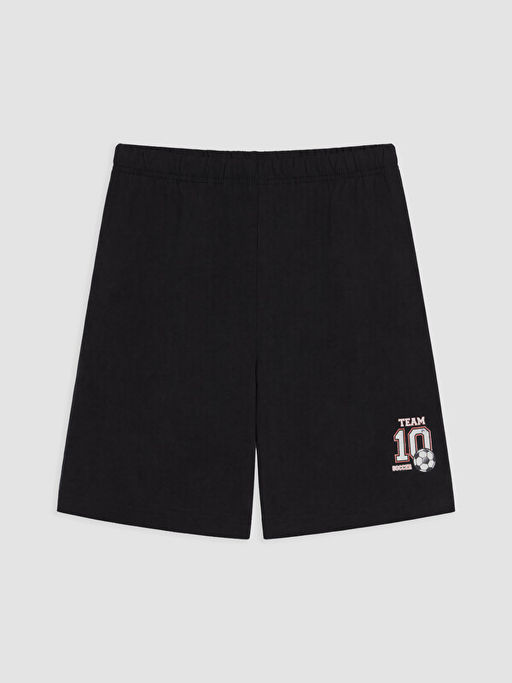 Bask?l? Erkek ?ocuk Pijama ?ort 2li