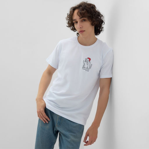 Футболка мужская KAFTAN «Обещание» белый, размер 3XL