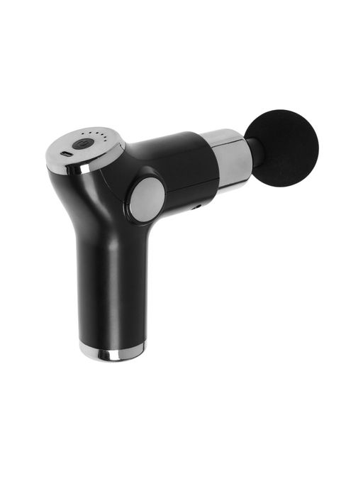 Массажёр для тела LEM-02, перкуссионный, 4 насадки, 6 режимов, 1800-3200 об/мин