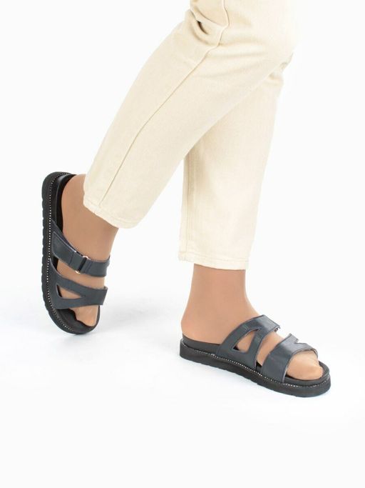 08-K26-8 BLUE Сандалии женские (натуральная кожа) - Фабричный китай фото 2