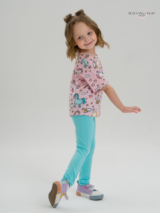 Костюм Мун единорожки на розовом-мятный - Sovalina фото 14
