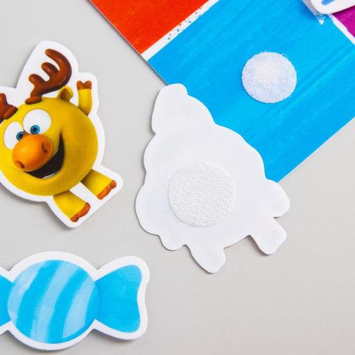 Весёлые липучки Умное лото, Смешарики  фото 3