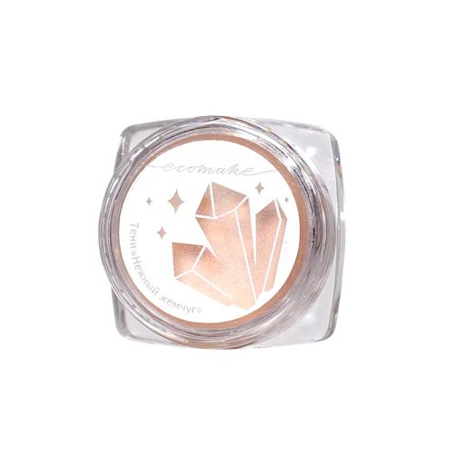 Сияющие тени для век, минеральные Нежный жемчуг - Ecomake фото 5