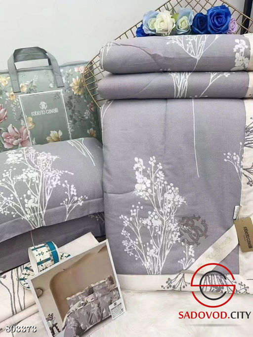 Комплект постельного белья с готовым одеялом