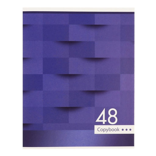 Набор тетрадей 48 листов в клетку, Calligrata «Мозаика», серые листы, 5 шт.