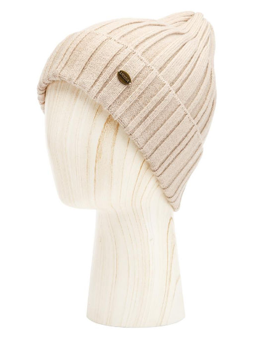 Шапка жен. шерсть+акр LB-N88043 beige - Labbra фото 9