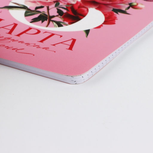 Цена за 2 шт. Блокнот софт-тач А5, 48 л. С 8 Марта