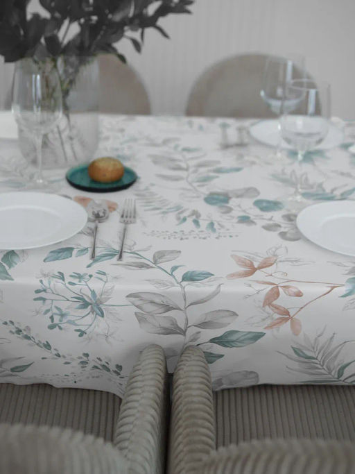 VAL BT-TC-1814P Скатерть-клеёнка ПВХ, полиэстер, 180*140 см, BOTANIC, шт