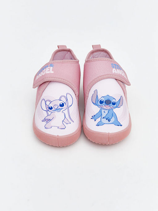 Lilo ve Stitch Bask?l? K?z Bebek Panduf