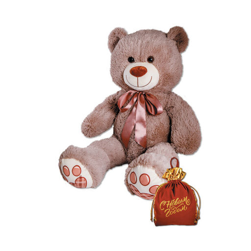 Детский сладкий новогодний подарок Мишка