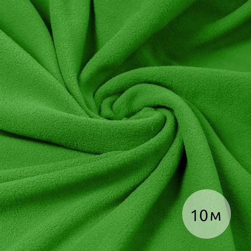 Ткань флис 2-х ст. TBY-0059-F238 190 г/м? 100% ПЭ шир.150см цв.F238 салатовый уп.10м