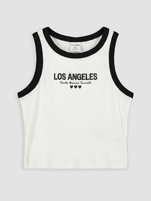 Los Angeles Bask?l? K?z ?ocuk ?ortlu Pijama Tak?m?