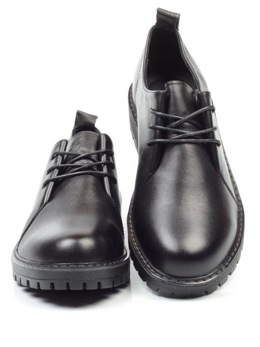 03-5155-1 BLACK Полуботинки женские - No name фото 14