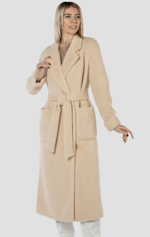 Пальто женское демисезонное Classic Reserve (пояс) - El podio фото 3