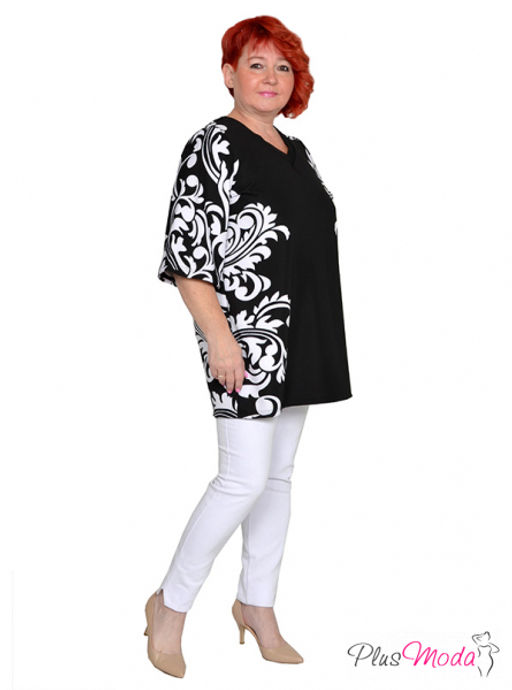 Туника Модель №1801 размеры 44-84 - Plusmoda фото 16