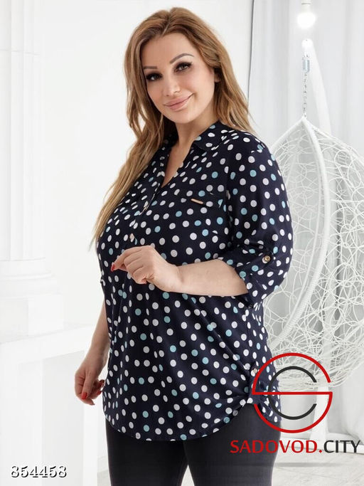 Кофта женская в горошек - Bruno фото 2