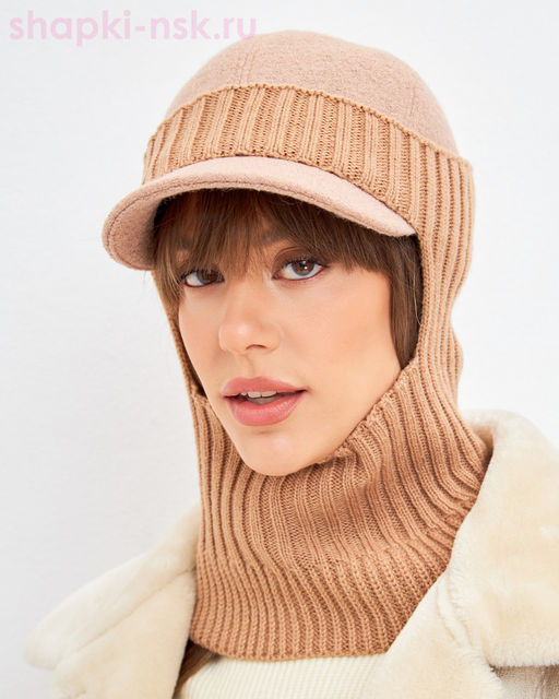 639-K-Д Комплект женский (бейсболка+снуд) (56-58)