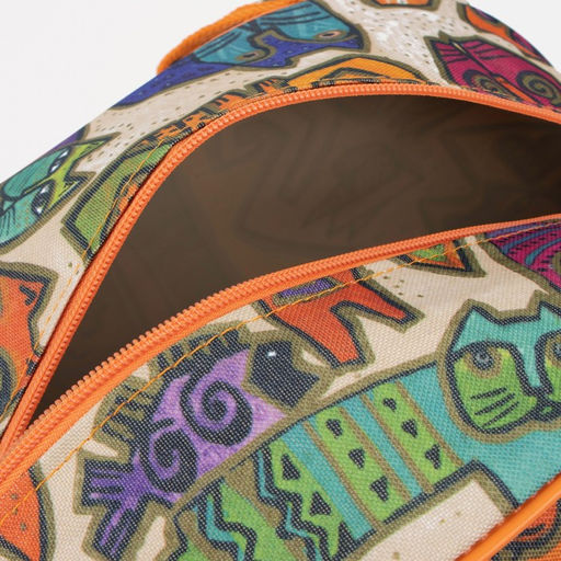 Сумка дорожная женская на молнии, разноцветная